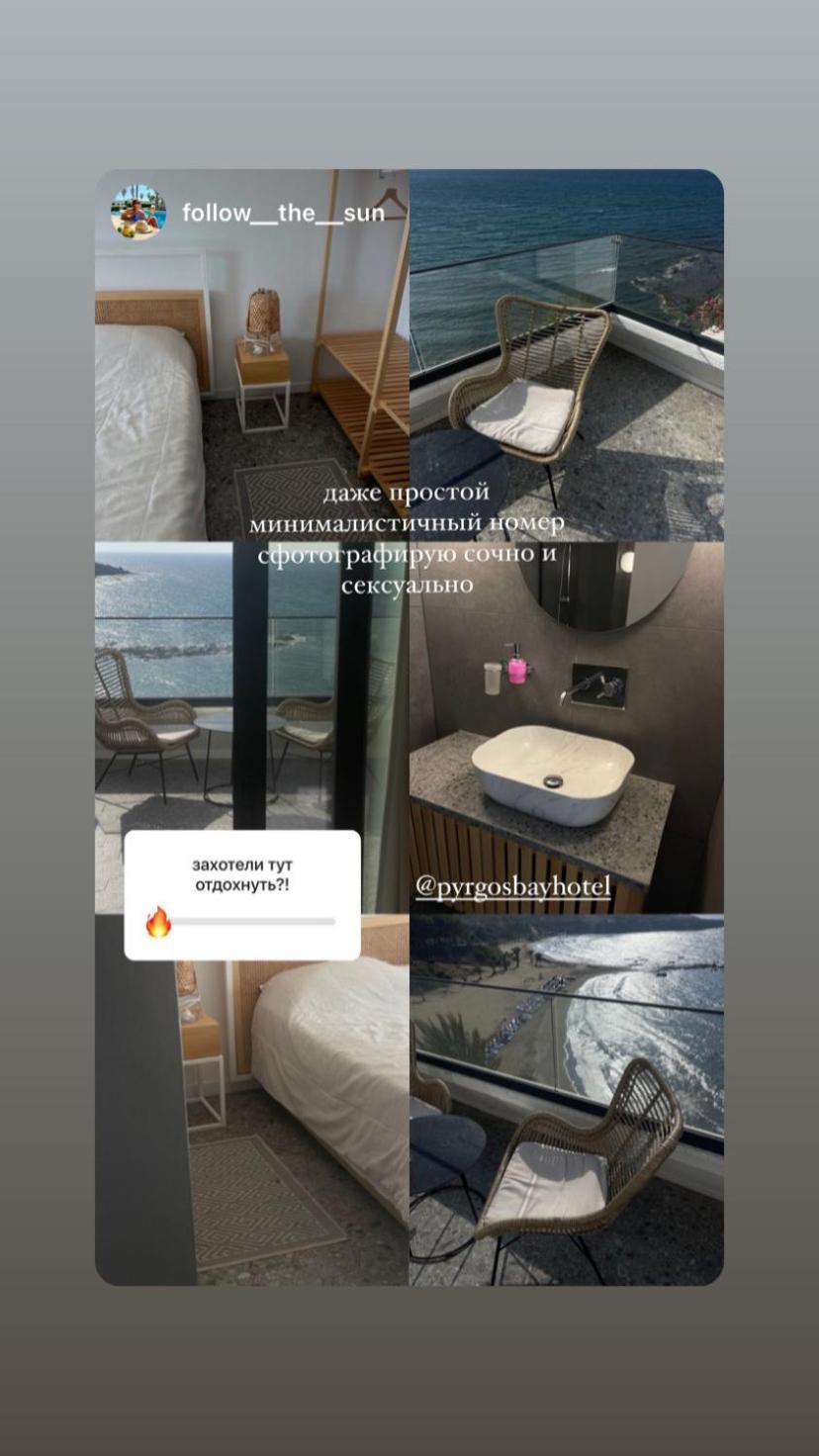 E.J. Pyrgos Bay Hotel Zewnętrze zdjęcie