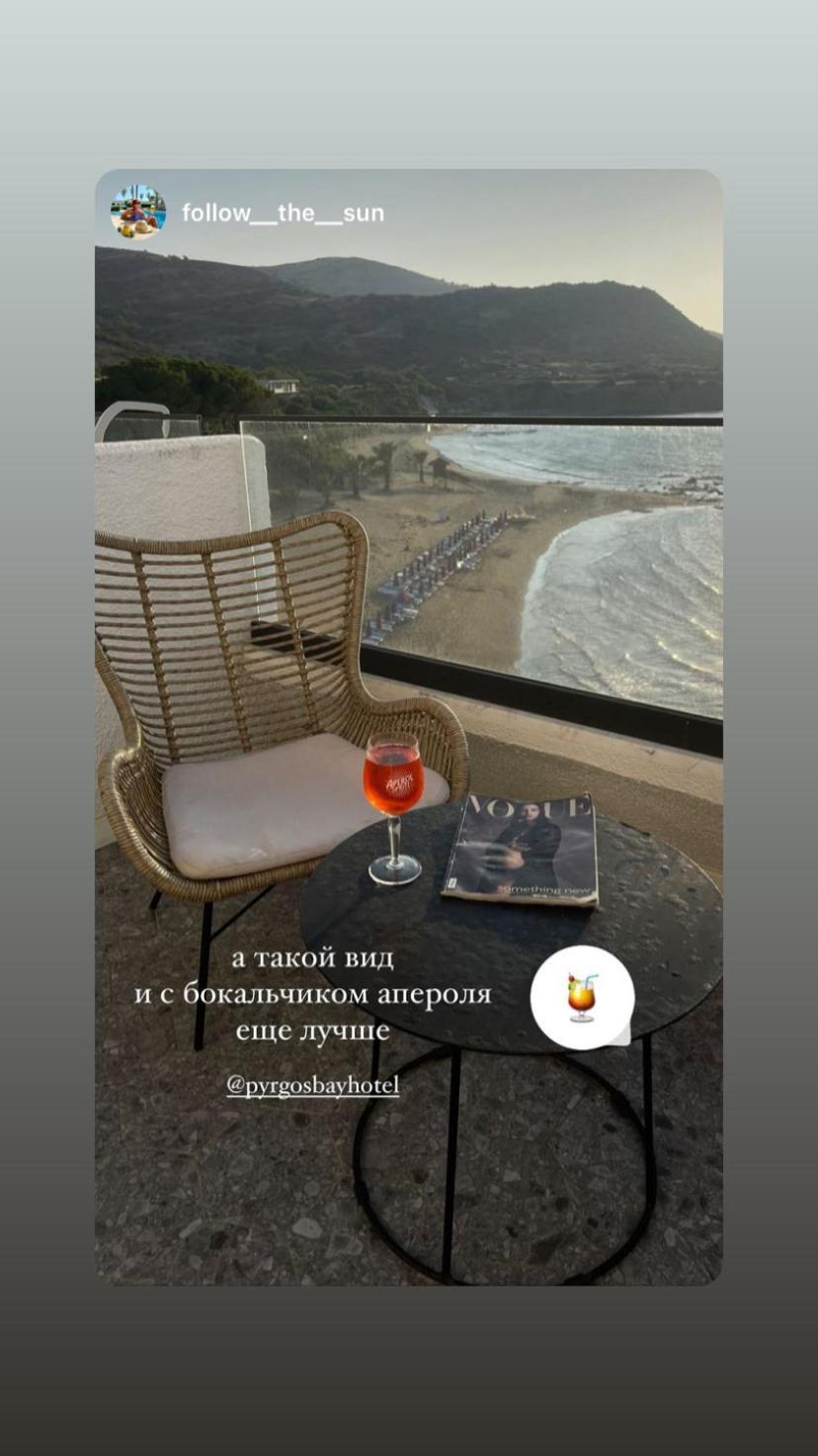 E.J. Pyrgos Bay Hotel Zewnętrze zdjęcie